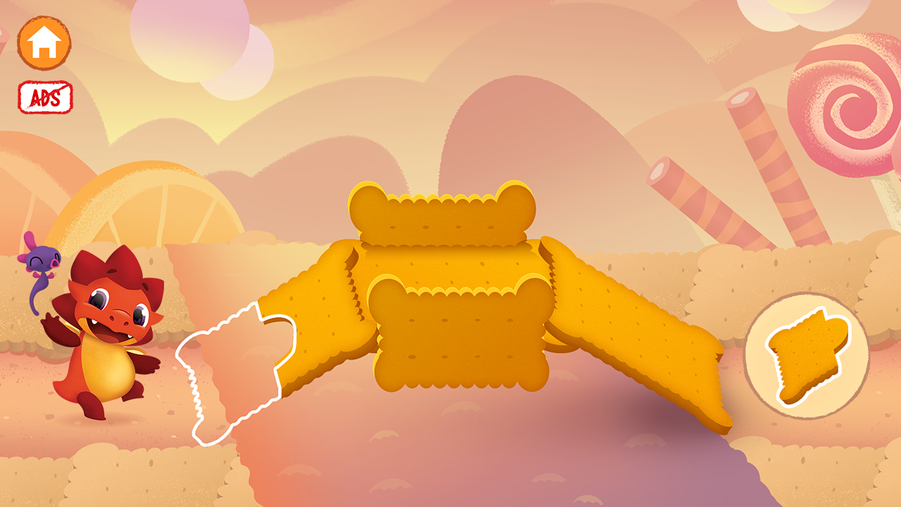 Скриншот игры Tommy The Dragon Magic Worlds: Kids Dinosaur Games