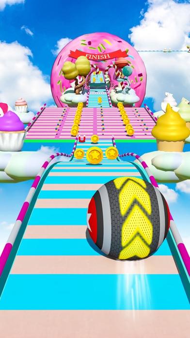 Speed Rolling Sky Ball 3D ภาพหน้าจอเกม