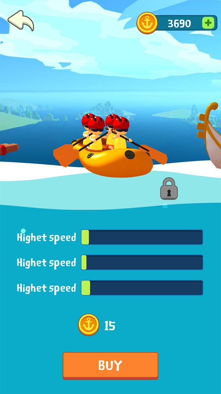 Screenshot of Boat Rider - 3D Kayak Row Race Master