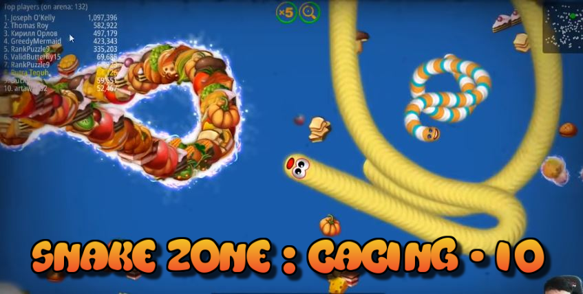 Screenshot 1 of Snake Zone: Cacing Worm-io 1.1.0
