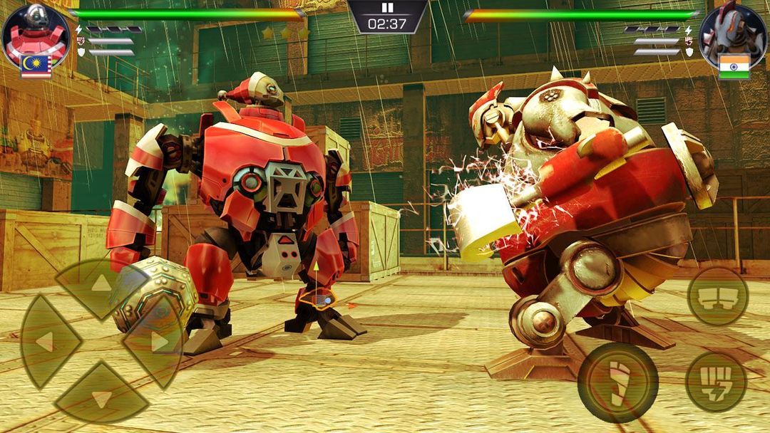Clash Of Robots  Fighting Game ภาพหน้าจอเกม