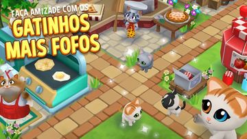 Captura de Tela do Jogo Kitty City: Harvest Valley