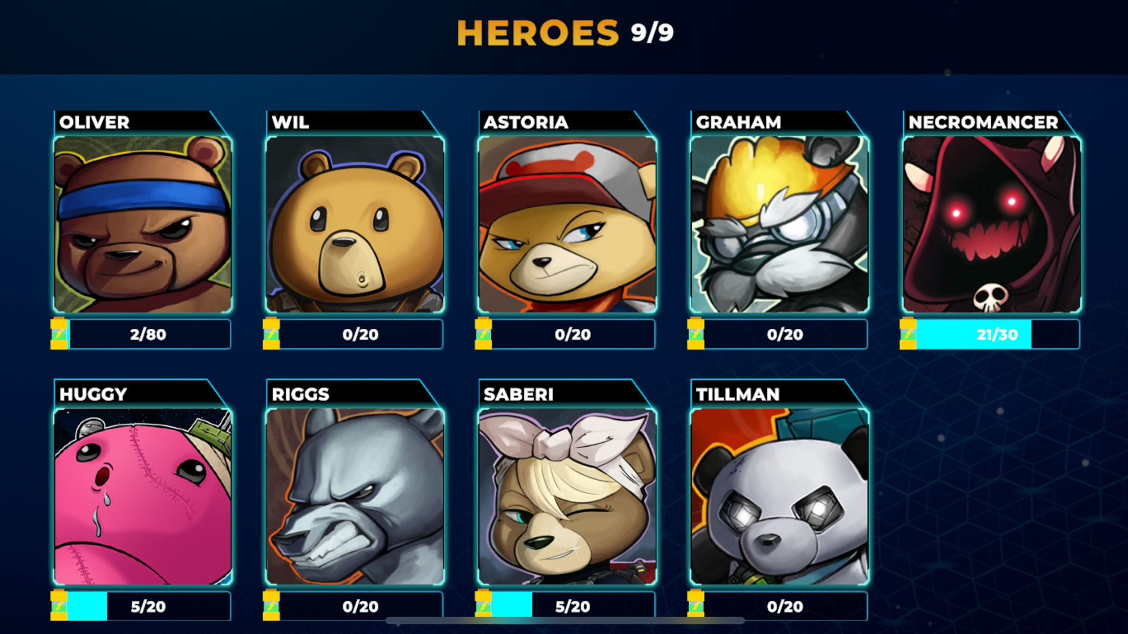 BATTLE BEARS HEROES screenshot game