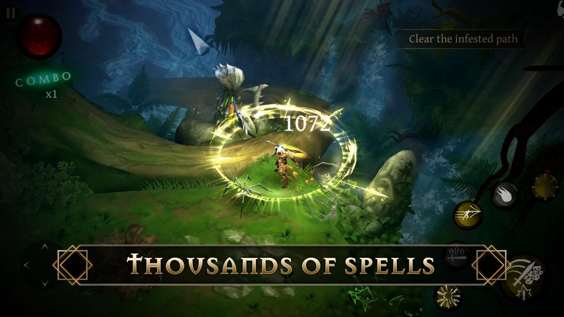 Скриншот игры BladeBound: RPG Adventure Game