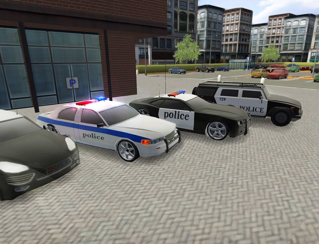 警方停車場3D擴展2遊戲截圖