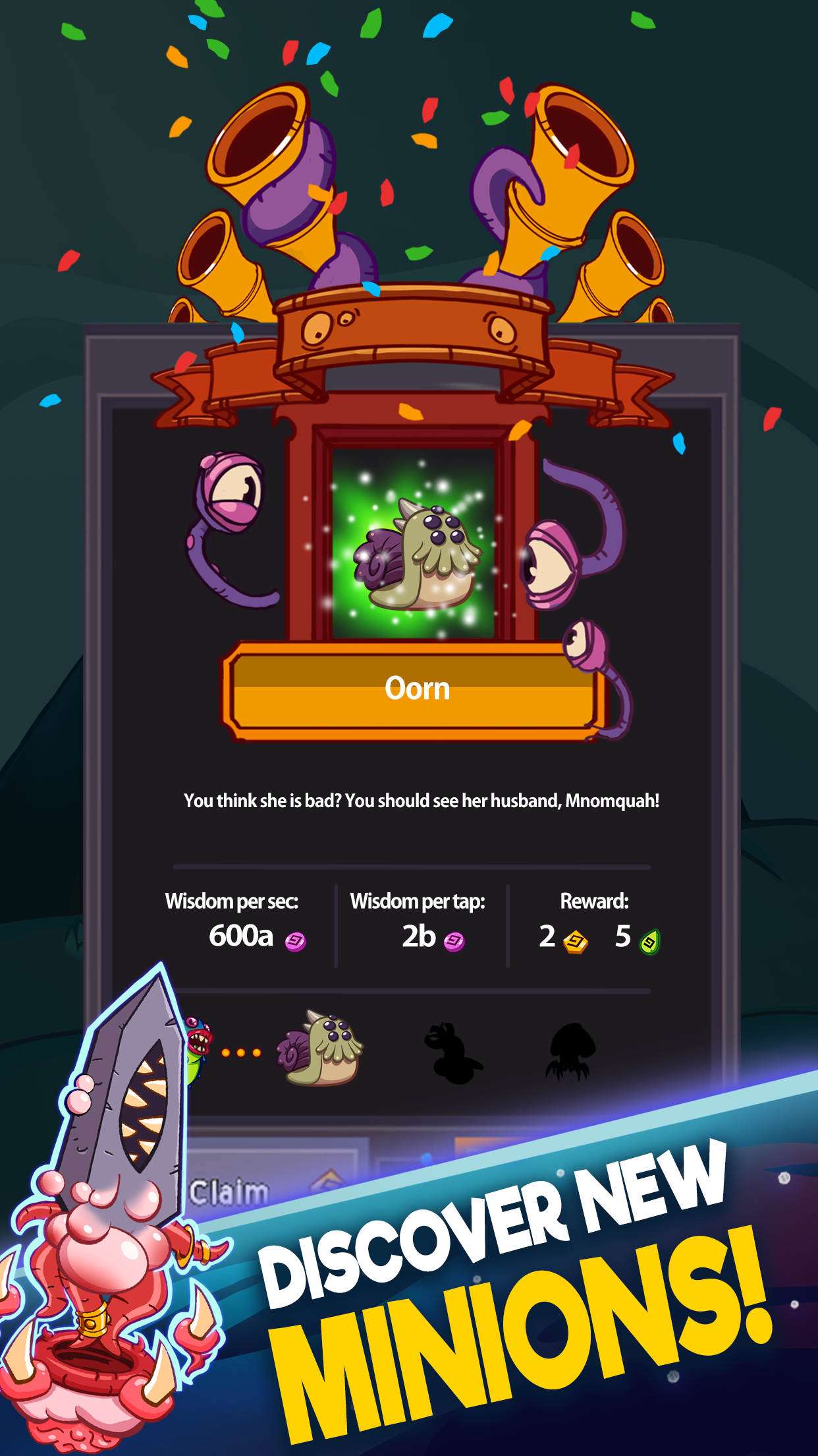 Tap Temple: Monster Clicker ภาพหน้าจอเกม