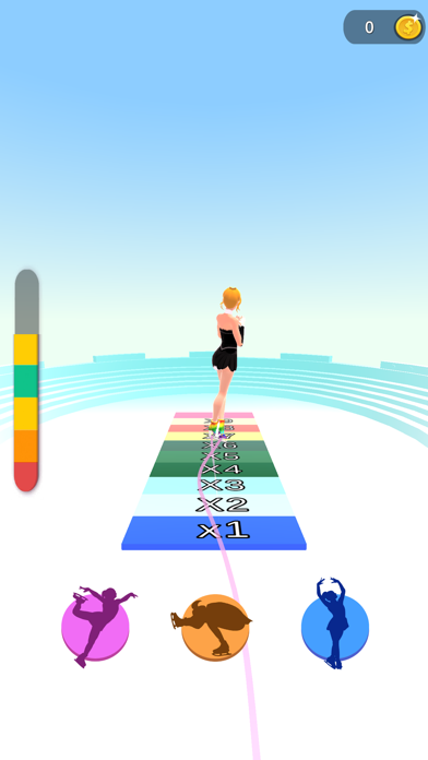 Screenshot of Twerk Skating 3D - Ice Queen