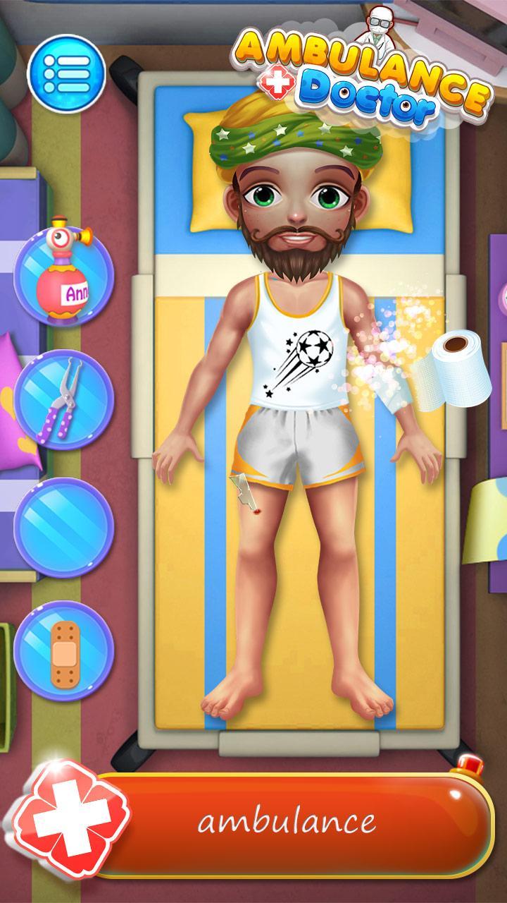 911 Ambulance Doctor Game Screenshot