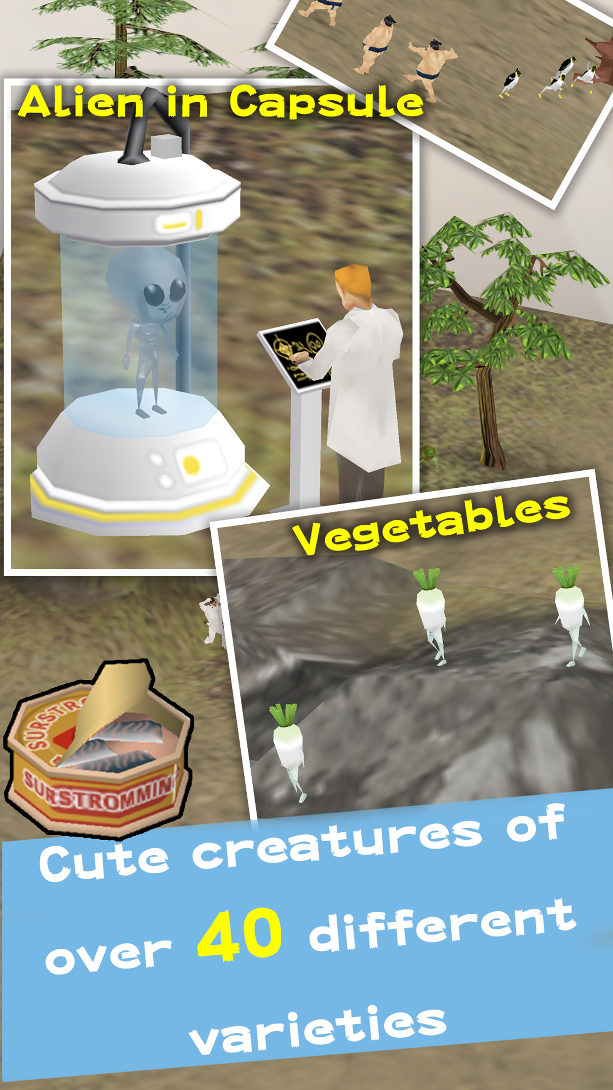 Weird Aquarium Game Screenshot