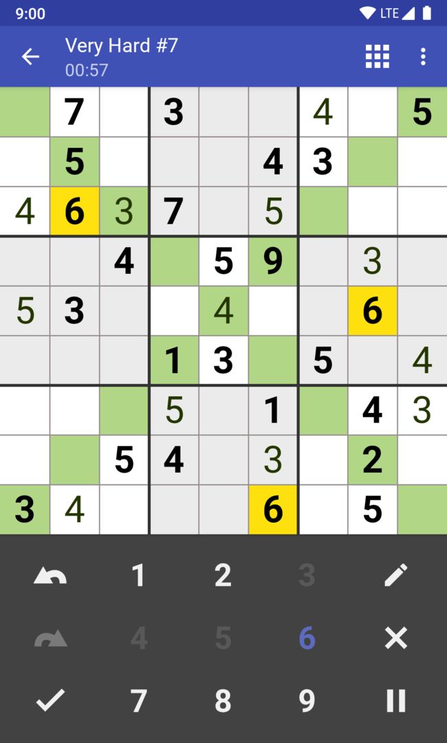 Andoku Sudoku 3 ภาพหน้าจอเกม