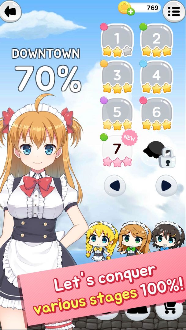 Maid in UFO screenshot game