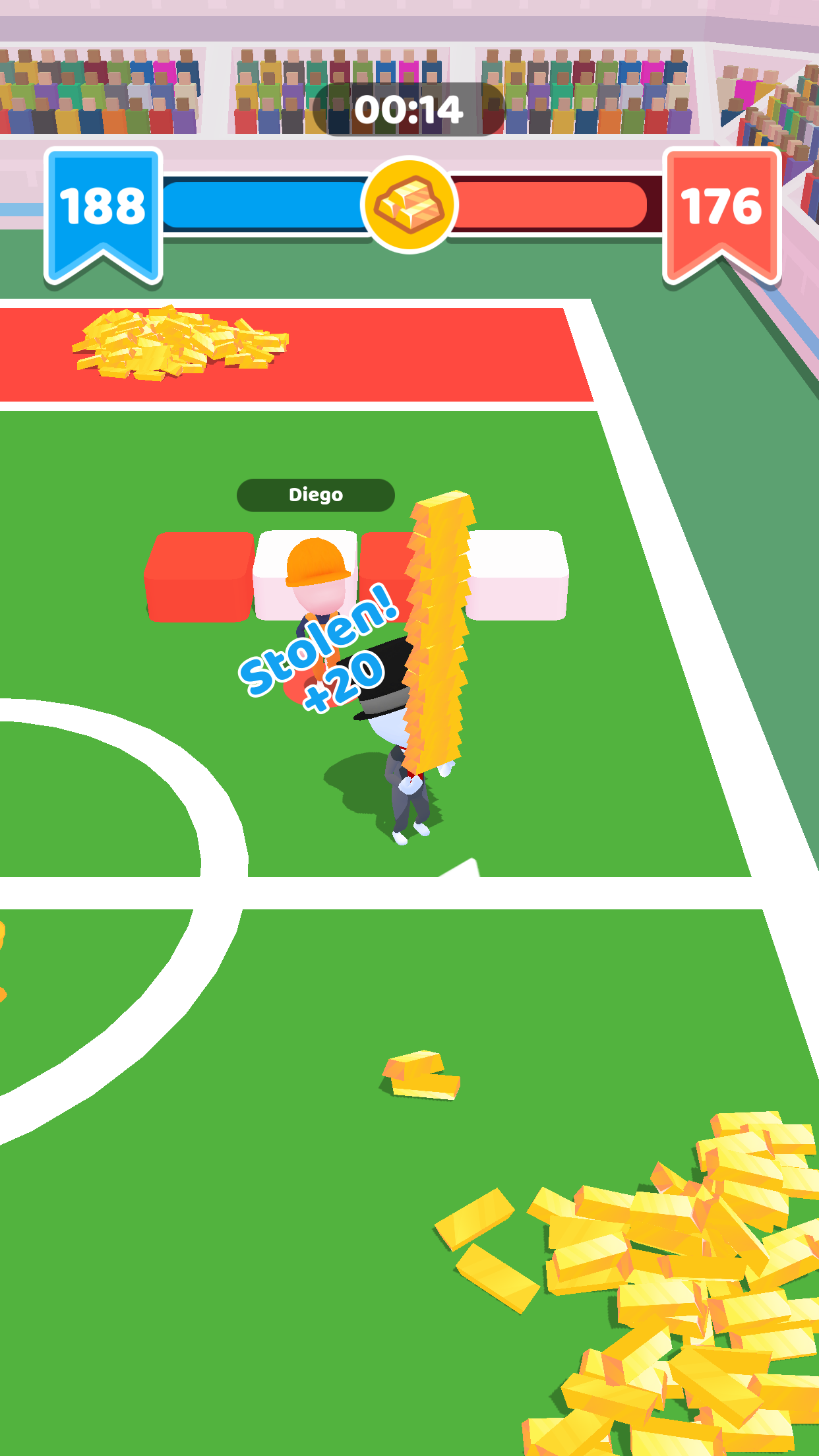 Screenshot of Snatch the Gold