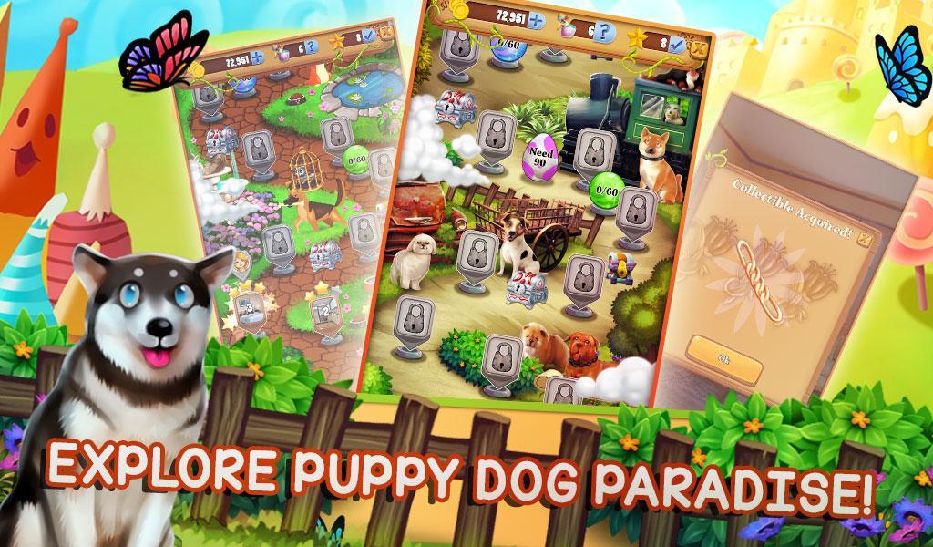 Puppy Dog Pop - Bubble Shoot Game Screenshot