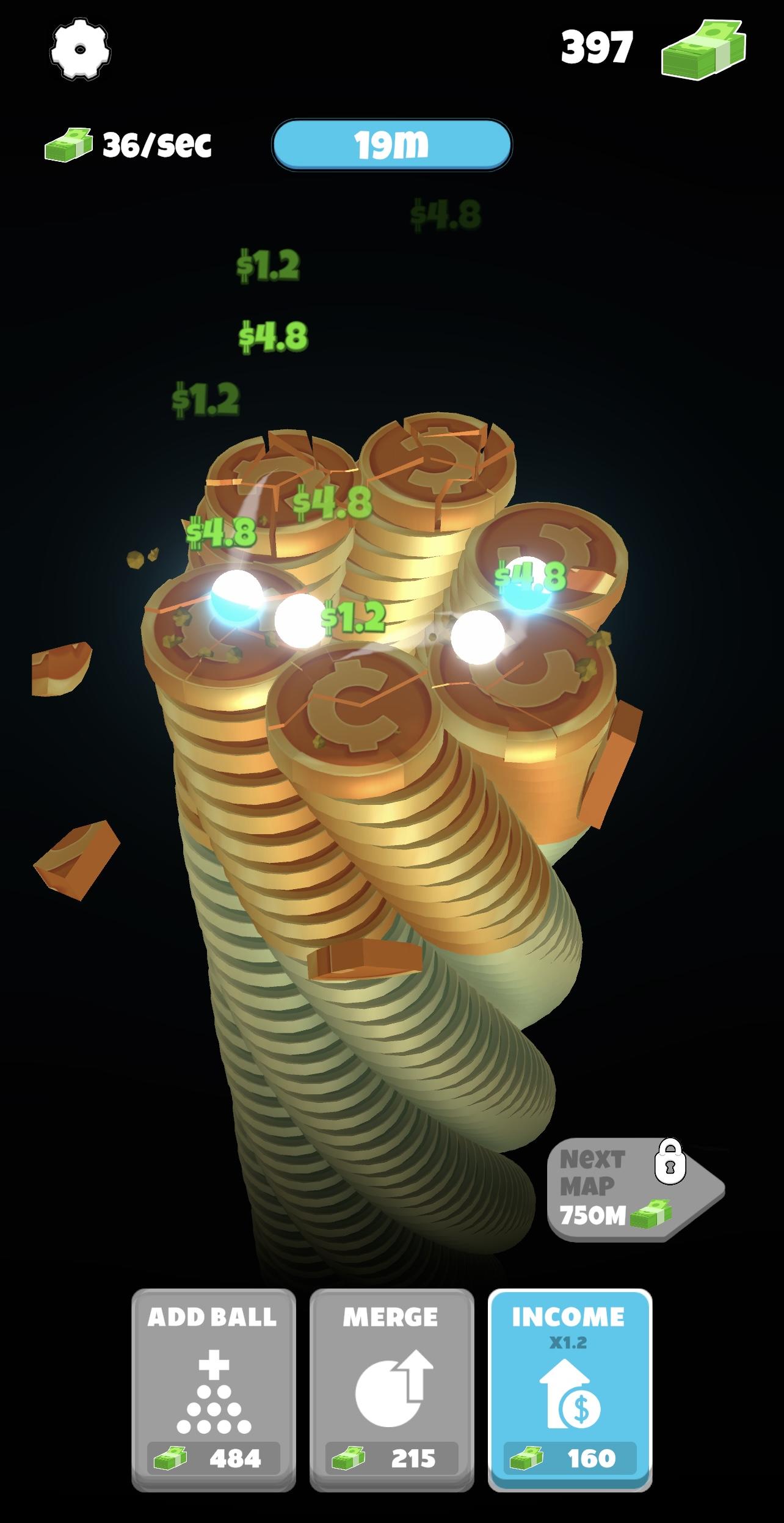 Coin Jump ASMR Game Screenshot