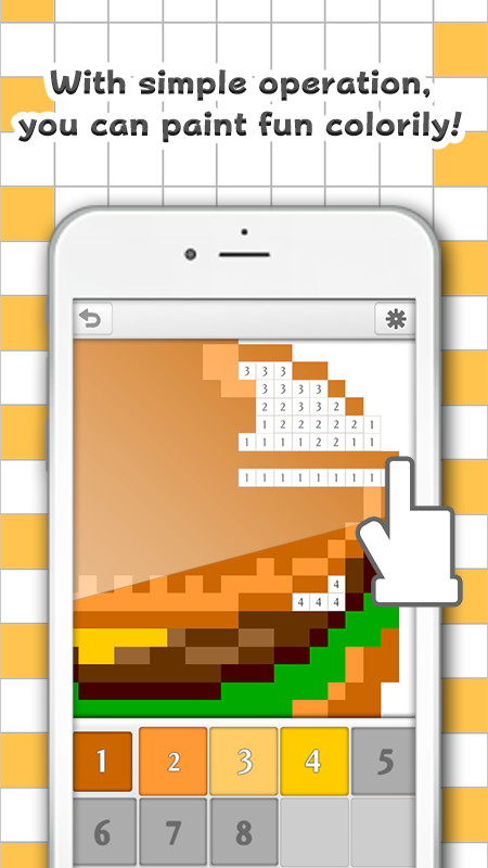 Color Number - all free paint game Game Screenshot