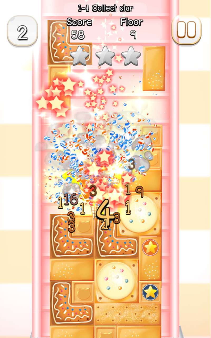 Captura de Tela do Jogo Star Candy - Puzzle Tower