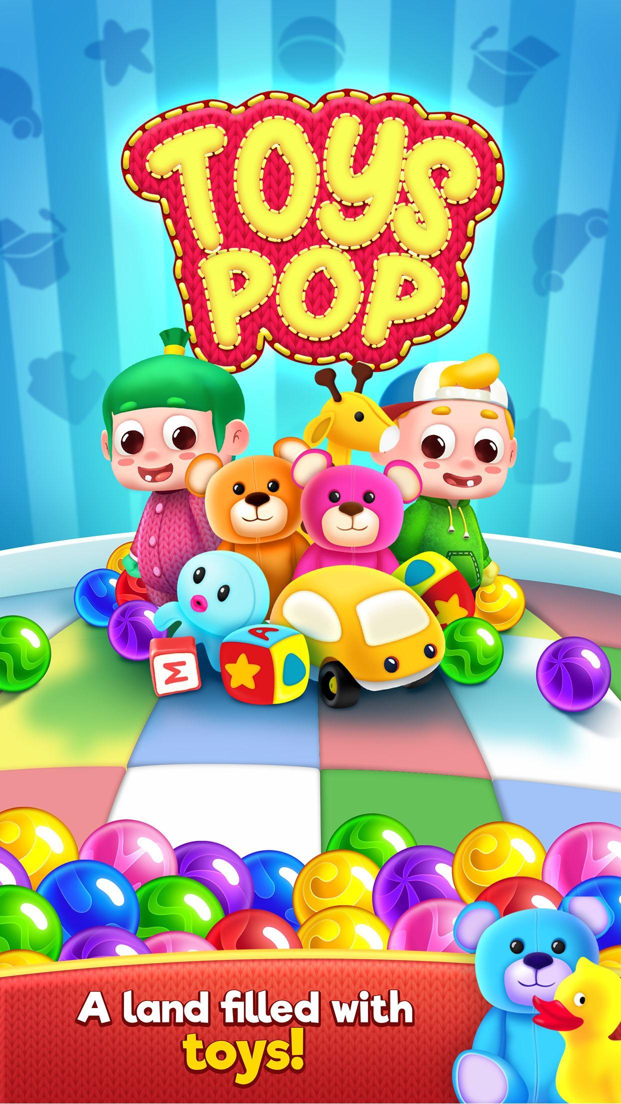 Screenshot 1 of Đồ chơi Pop: Trò chơi bắn bong bóng 2.8