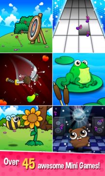 Happy Bear - Virtual Pet Game Game Screenshot