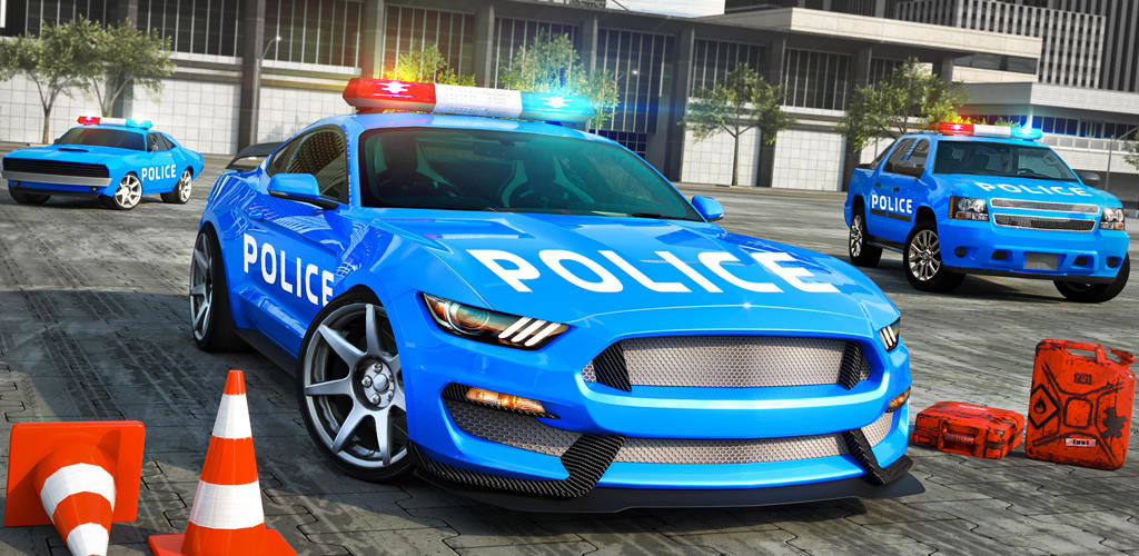 Banner of US Police Car Cop Games 2024 0.6