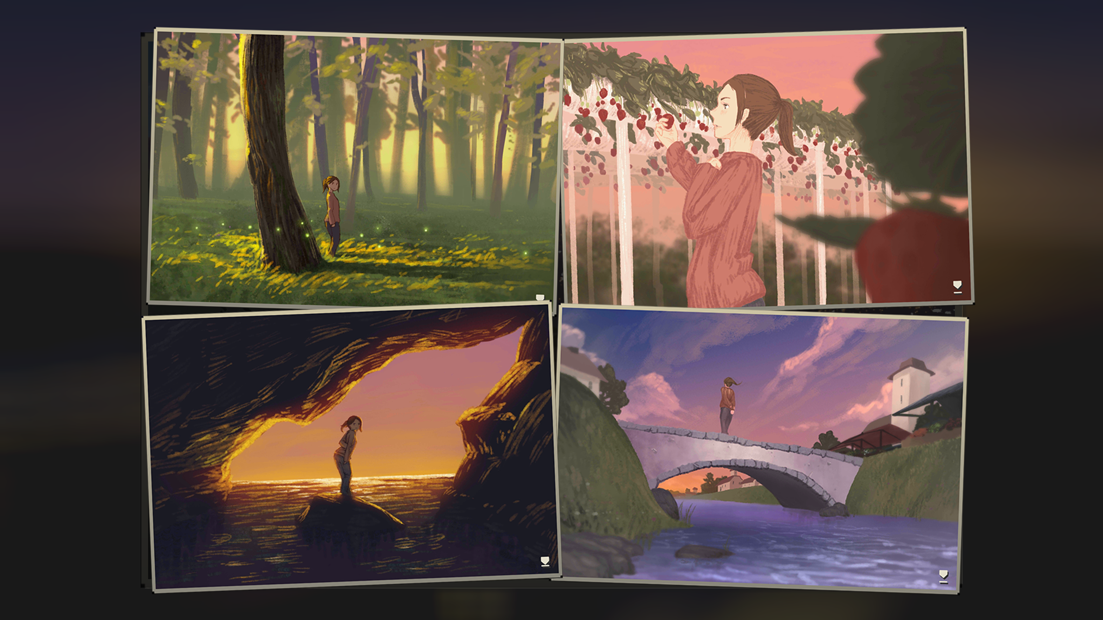 Sunset Road Game Screenshot