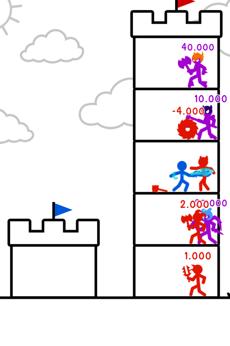 Screenshot 12 of War Of Stick: Hero Tower Fight 1.0.2