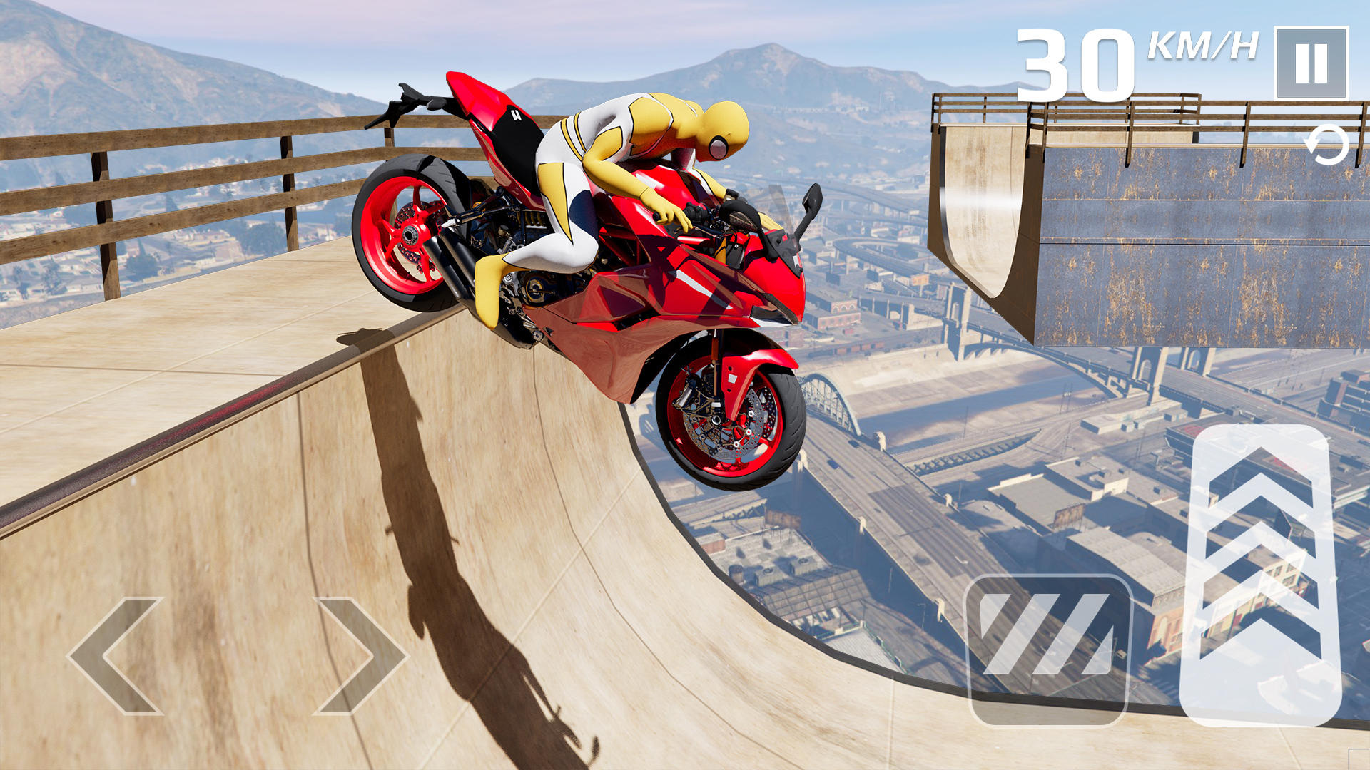 Screenshot of GT Motor Stunt Master 3D