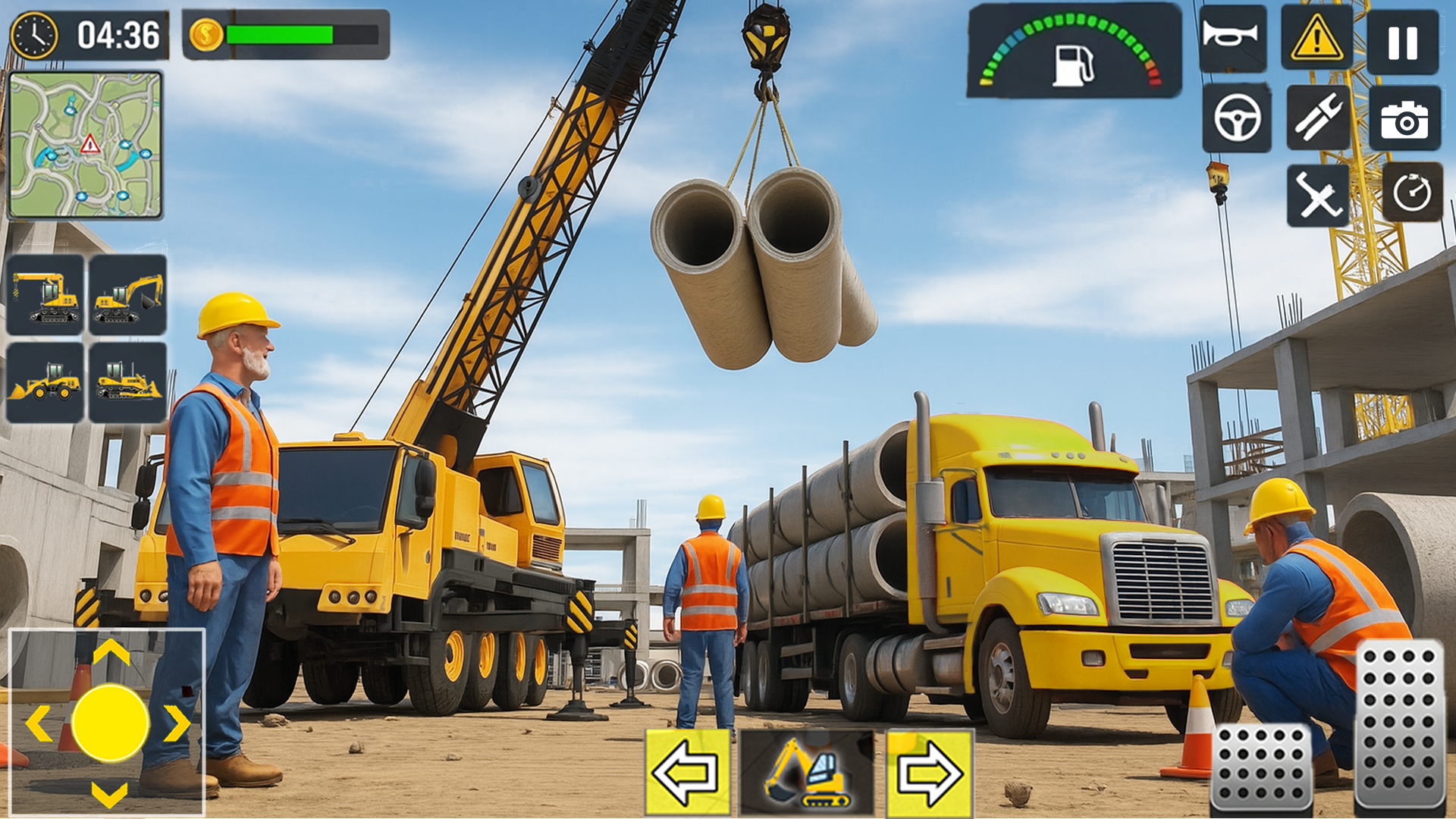3D Construction Simulator City Game Screenshot