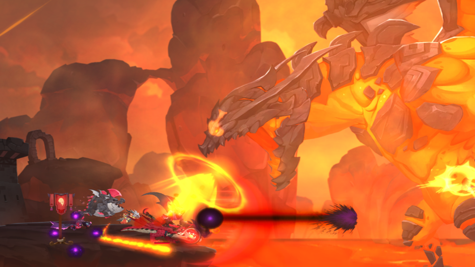 Dragon Rider Idle Game Screenshot