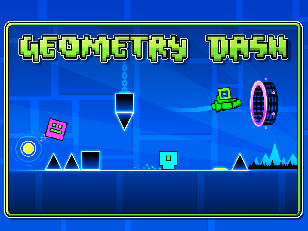 Cuplikan Layar Game Geometry Dash Lite