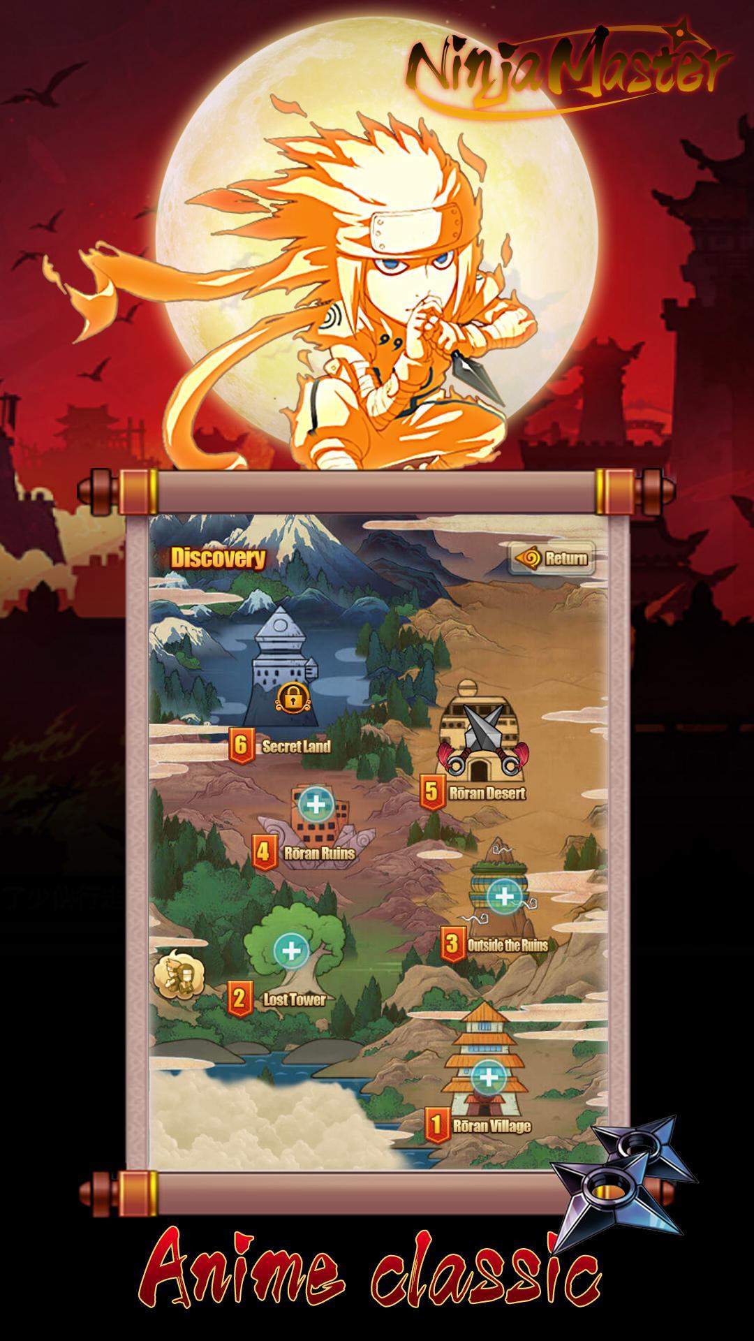 Screenshot 1 of Maître Ninja：Jeux d'Anime 