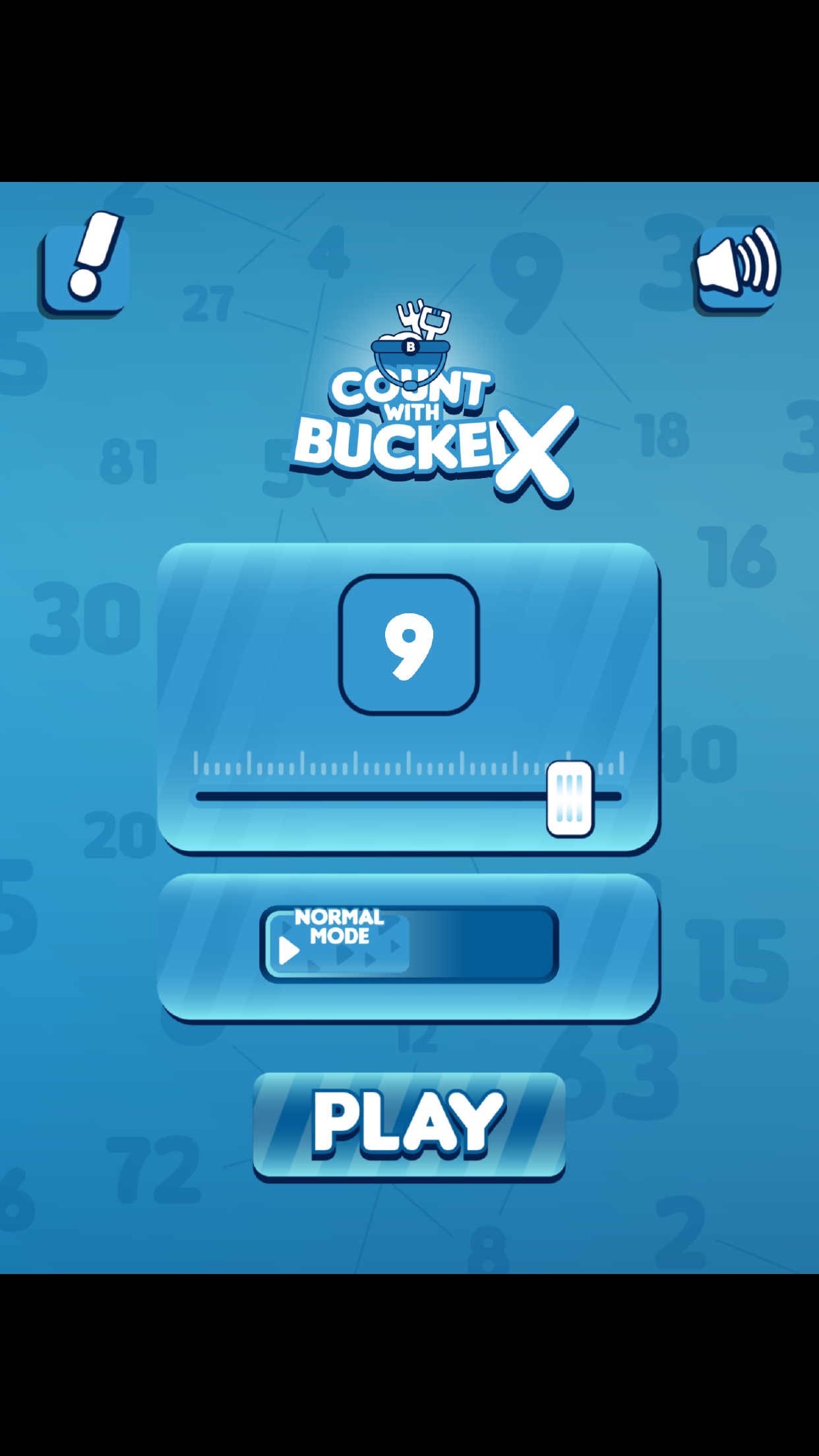 Count With Bucked X Game Screenshot