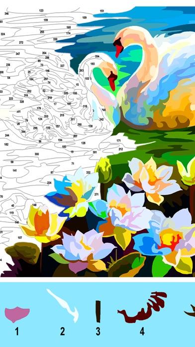 Color by Number for adults Game Screenshot