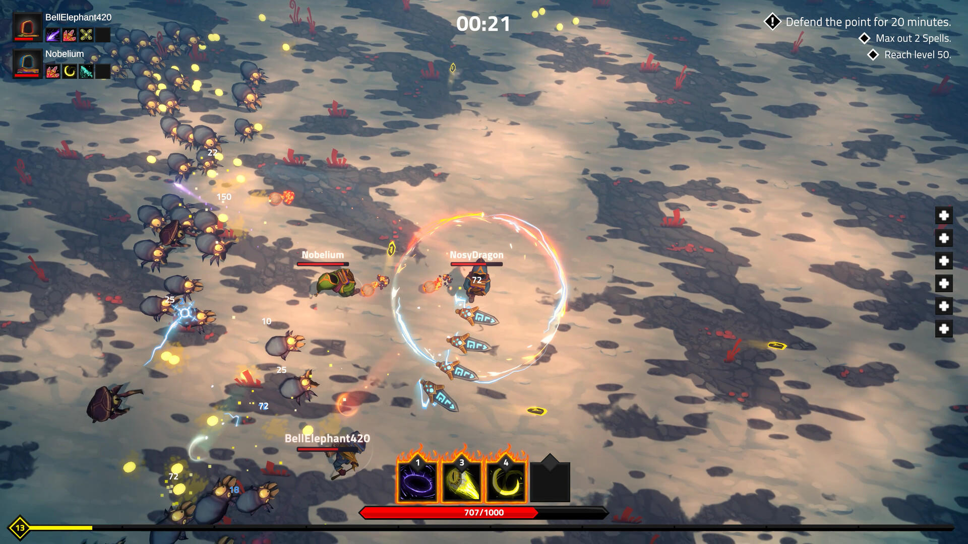 The Spell Brigade screenshot game