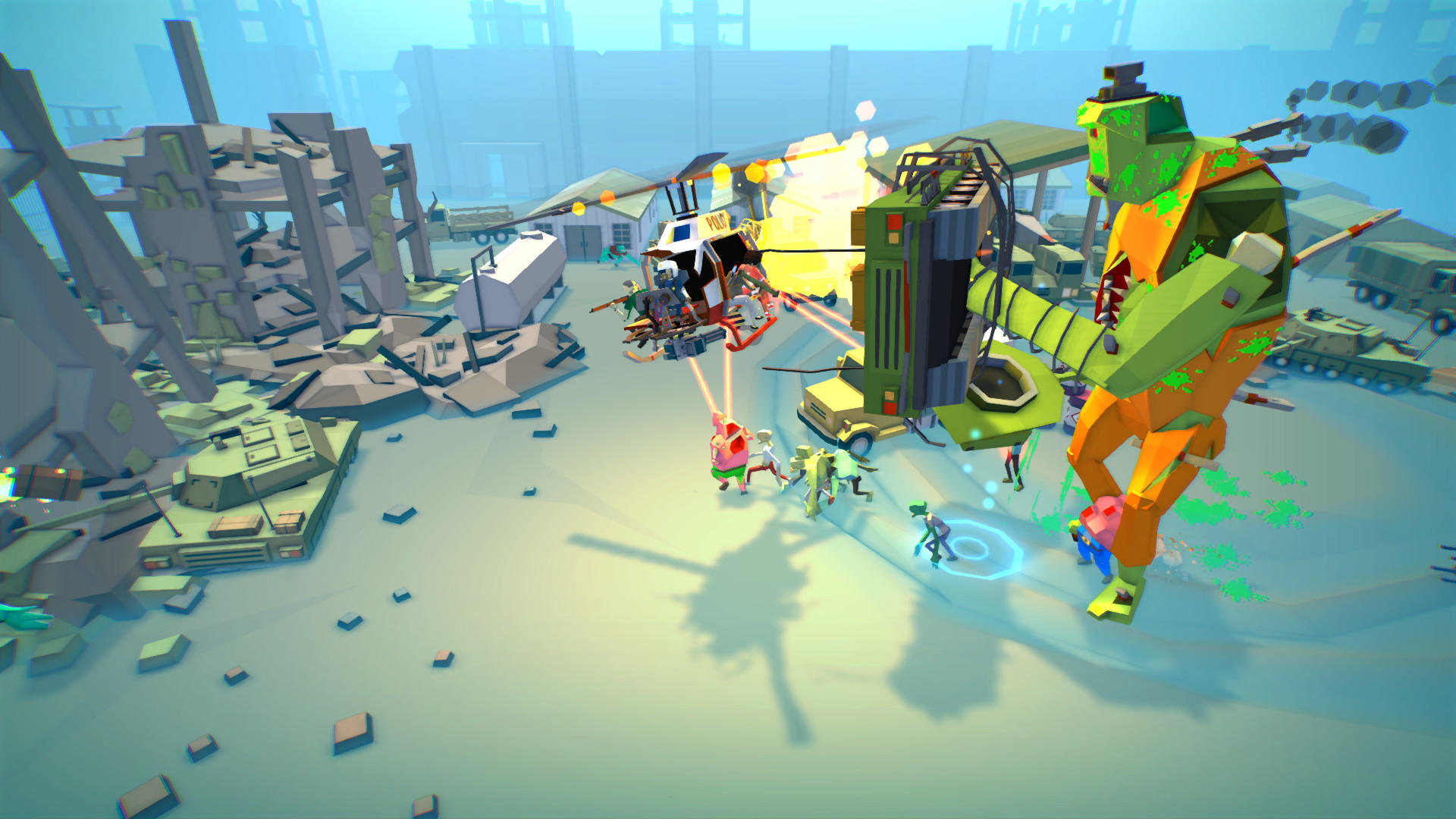 Dustoff Z Game Screenshot
