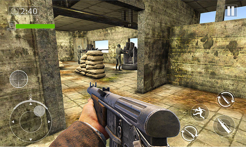 D-Day World War 2 Army Games Game Screenshot