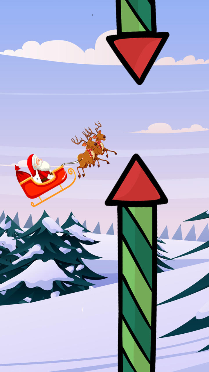 Santa jump world 게임 스크린 샷