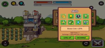 Castle Defender Saga of War Game Screenshot