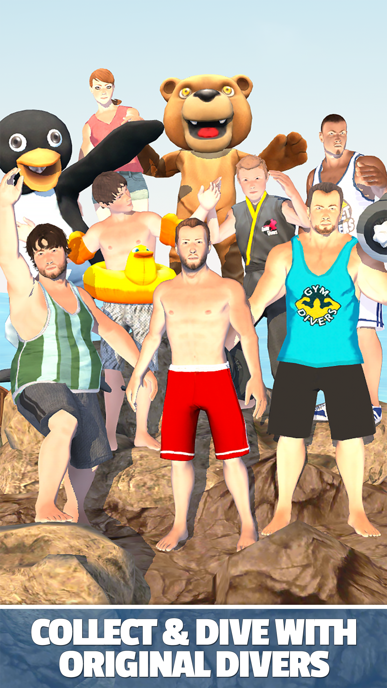 Flip Diving Game Screenshot