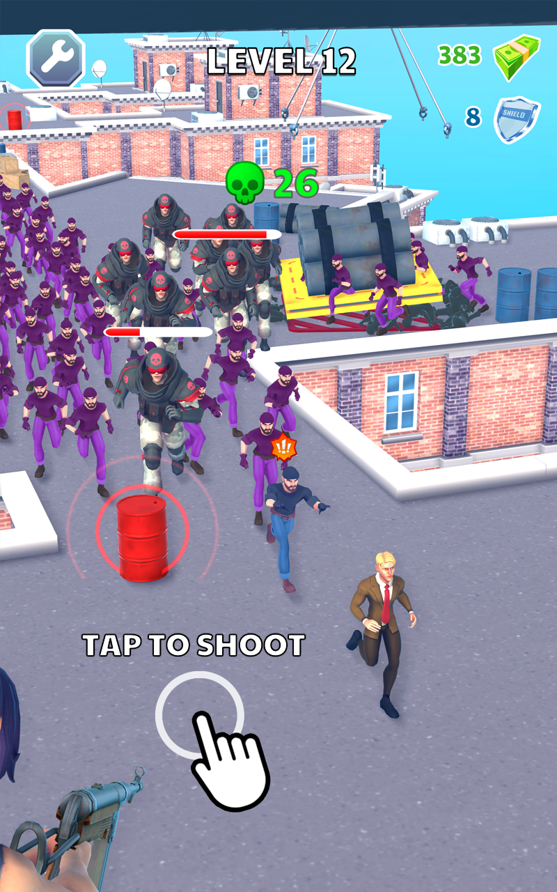 Hell Copter: Girl Shooter Game Screenshot