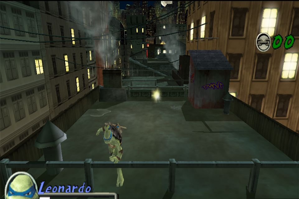Ninja Turtle fighting Shredder screenshot game