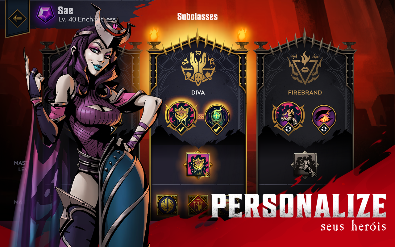 Captura de Tela do Jogo Grimguard Tactics: Fantasy RPG