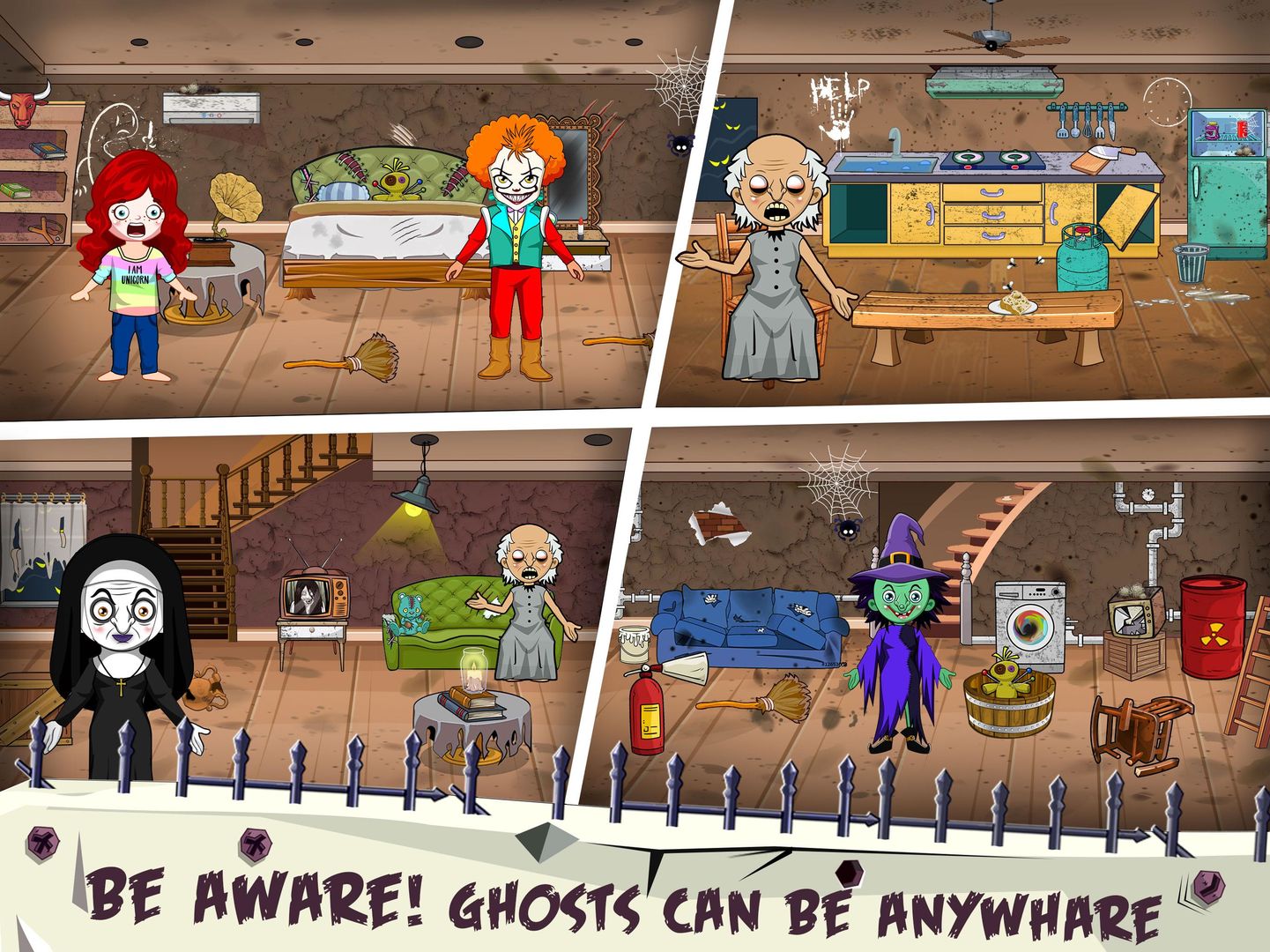 Screenshot of Mini Town: Horror Granny House