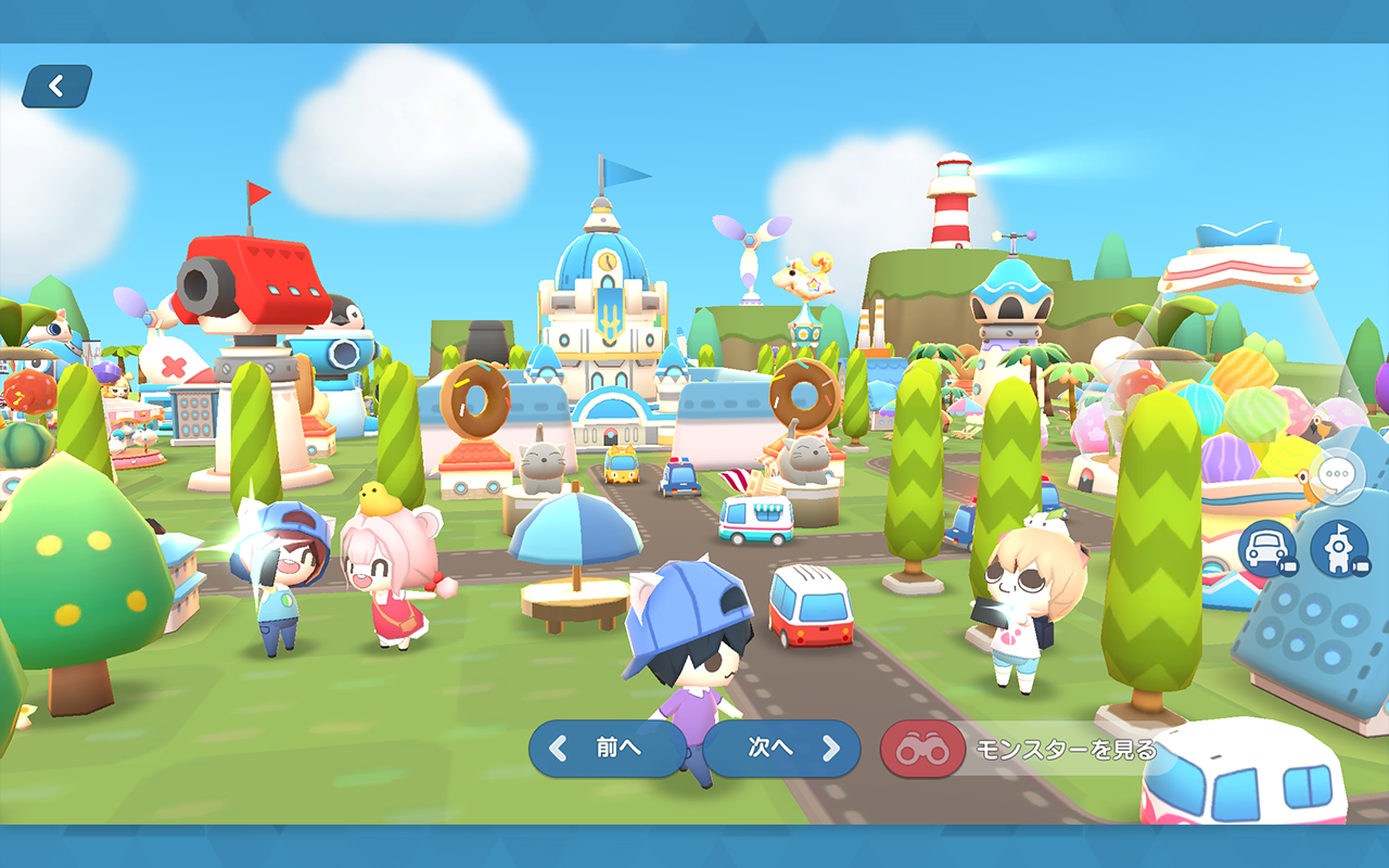 Big Bad Monsters Game Screenshot