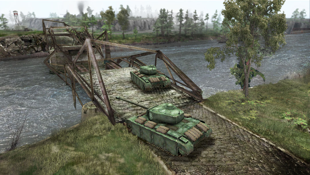 US Conflict — Tank Battles 게임 스크린 샷