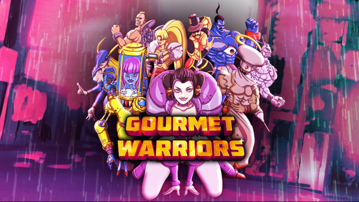 Banner of Gourmet Warriors (QUByte Classics) 