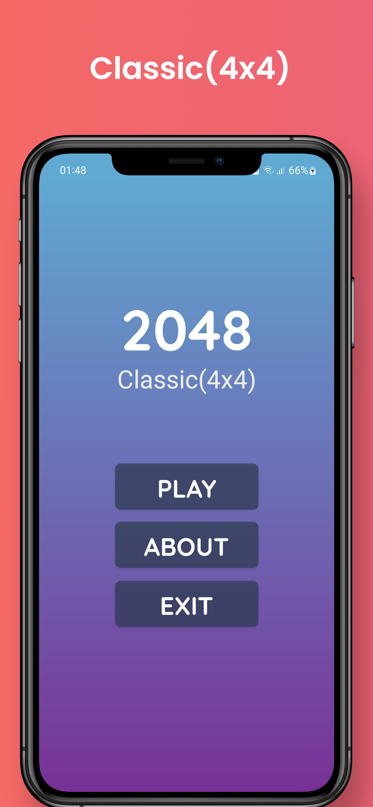 2048 ゲームのスクリーンショット