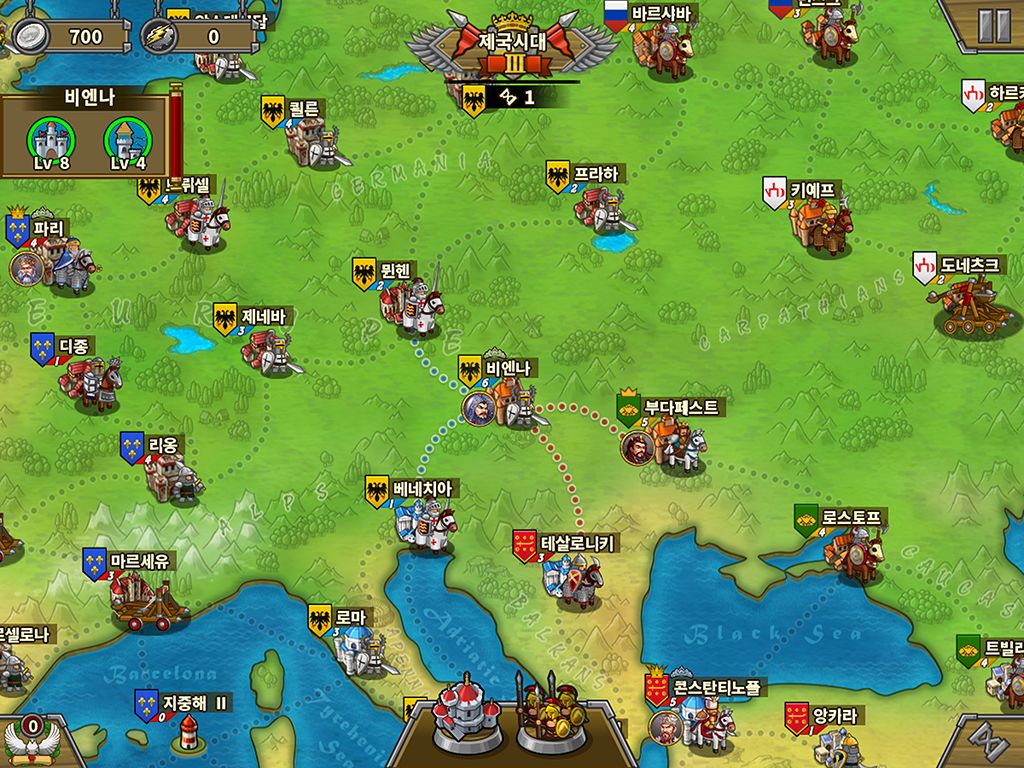 유럽전쟁5:제국 -싱글 플레이어 문명 전쟁 전략 게임 게임 스크린 샷