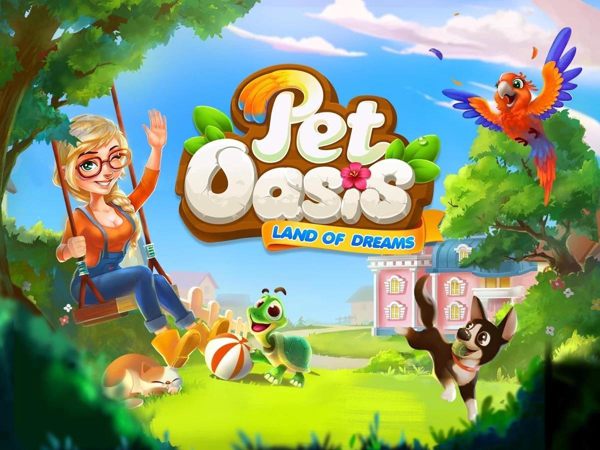 Captura de Tela do Jogo Pet Oasis