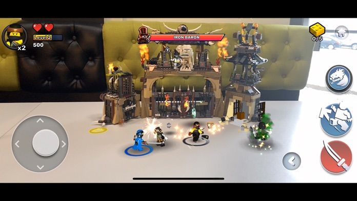 Screenshot of LEGO® AR Playgrounds