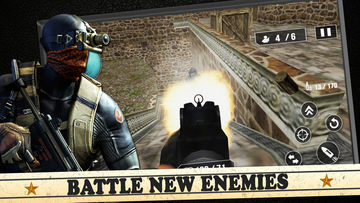 Commander War Real Sniper Shooter Pro Game Screenshot